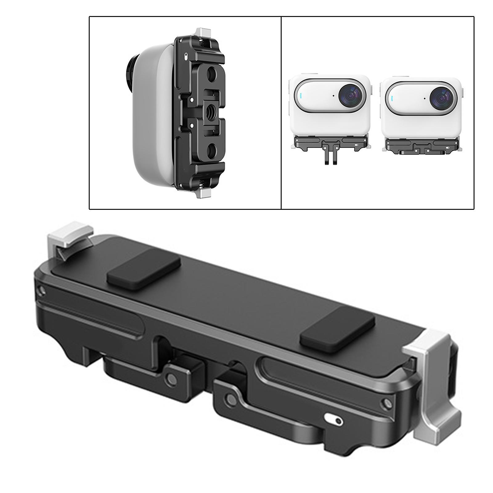 Action Camera Mount Adapter Durable Lightweight Accessory for Go 3