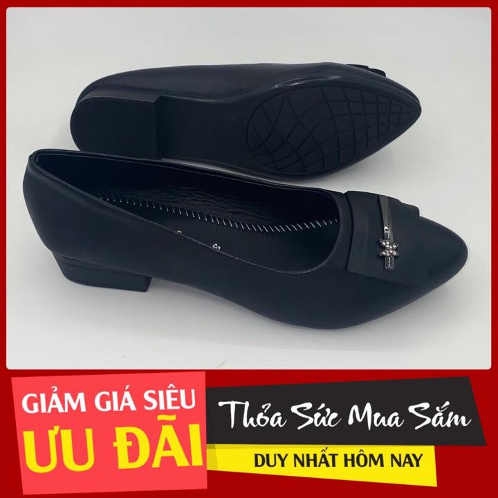 Giày sục nữ đẹp da mềm mại Gn06