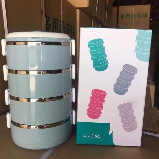 Cặp lồng cơm giữ nhiệt 4 tầng