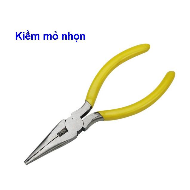 Kiềm cắt điện kìm mỏ nhọn size 13,5mm