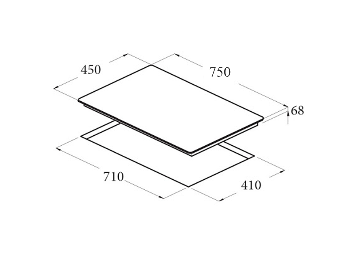 Bếp điện từ Cata IT 773 BK (Hàng chính hãng)