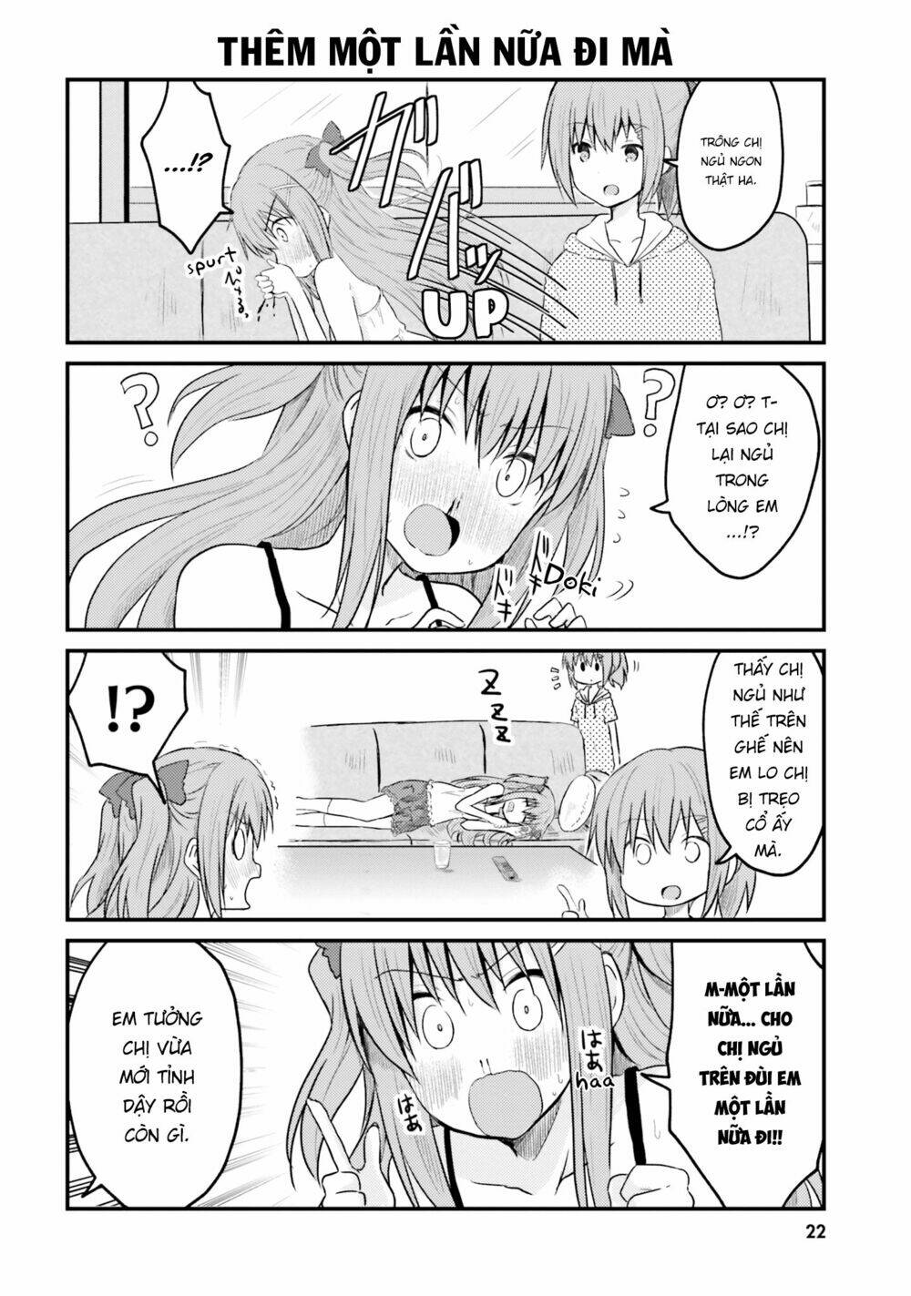 siscon onee-chan to ki ni shinai imouto no shimai yuri manga okiba chapter 2 4