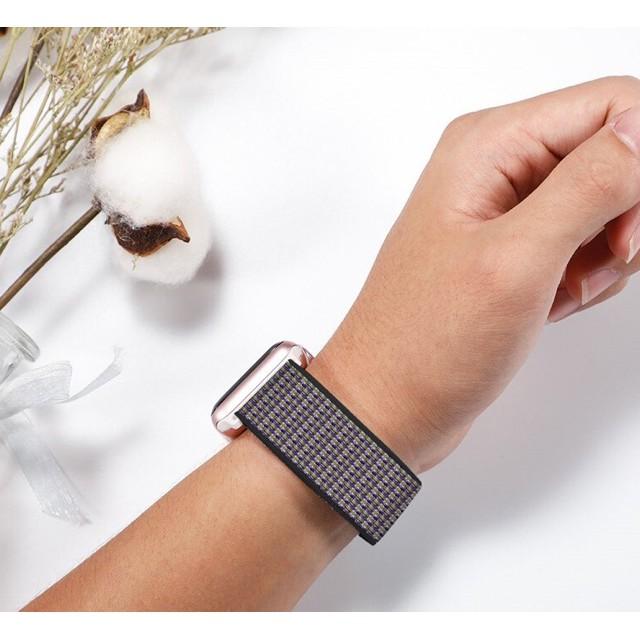 Dây đeo dành cho Apple Watch chất liệu Nylon cao cấp ôm tay Series 5/4/3/2/1 size 38 /40/ 42/ 44