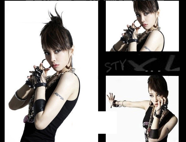 Vòng tay nam nữ UNISEX dây da cá tính phong cách Cosplay
