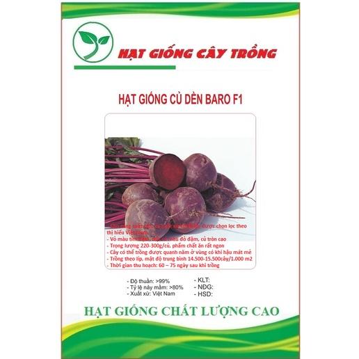 Hạt Giống Củ Dền Đỏ F1 CT164 - Gói 2gram