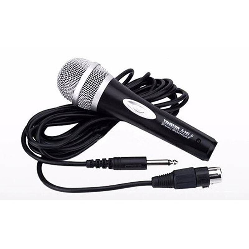 Micro Dynamic Hát Karaoke Gia Đình Takstar E-340, micro lọc tạp âm, hát trong, nhẹ, rõ tiếng - hàng chính hãng