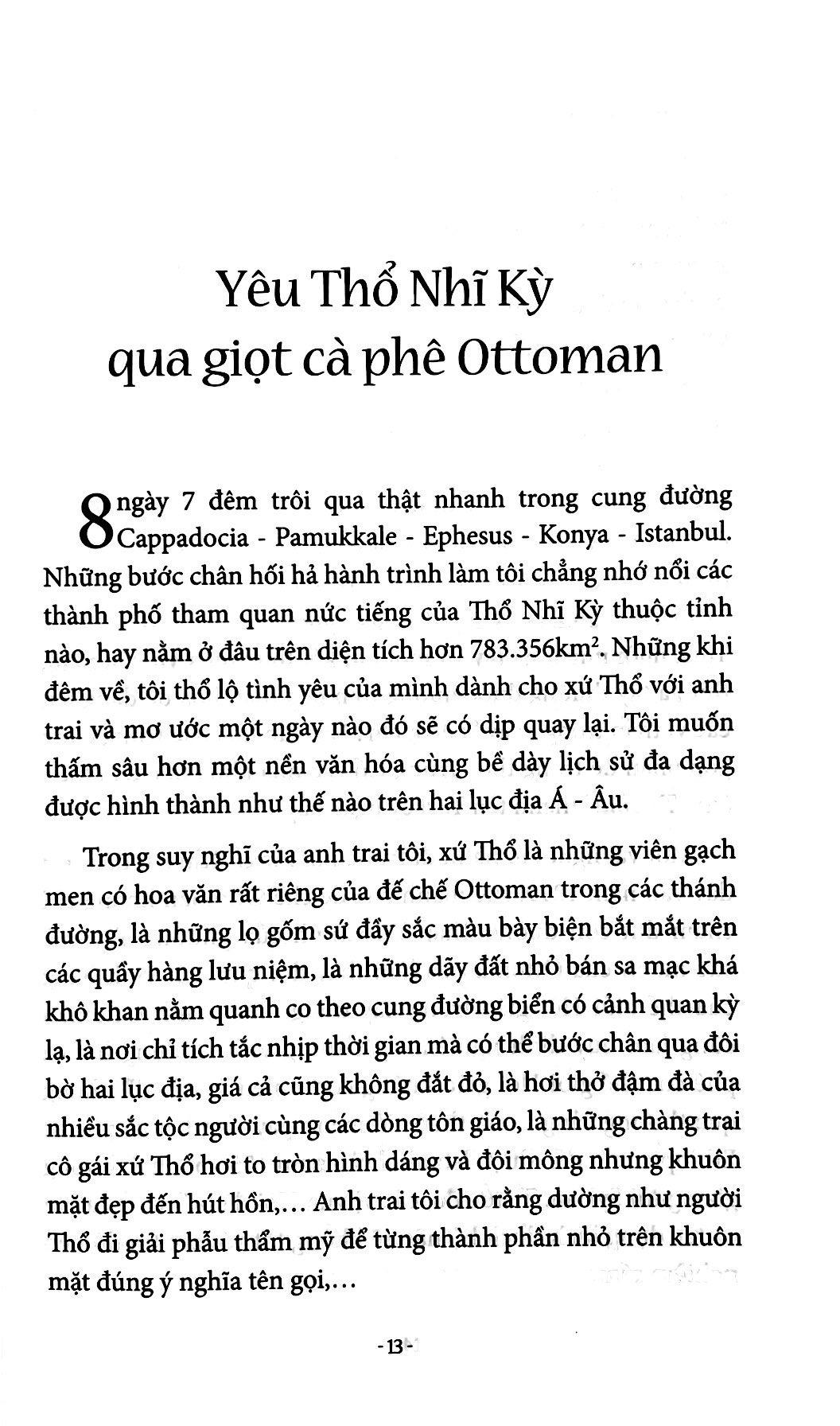 Giọt Cà Phê Thơm Ottoman