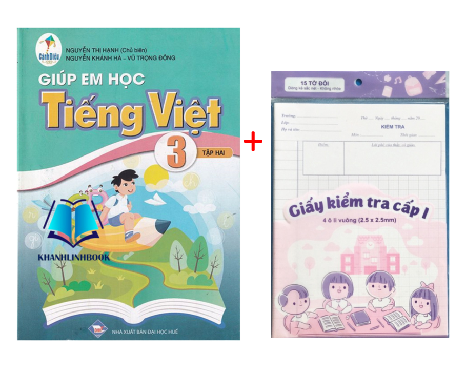 Sách - Giúp em học Tiếng Việt 3 - tập 2 (cánh diều)