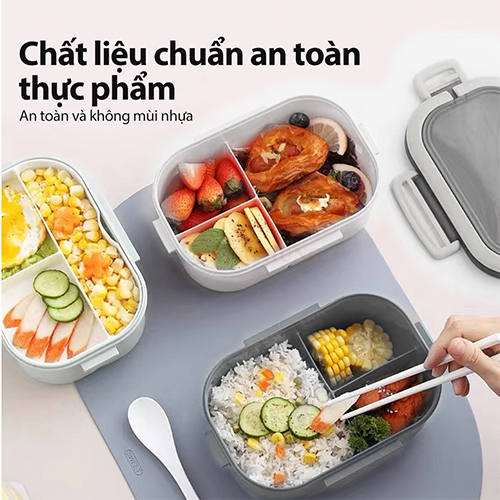 Hộp cơm 1 tầng BONBOX BTW21203 - Hàng chính hãng