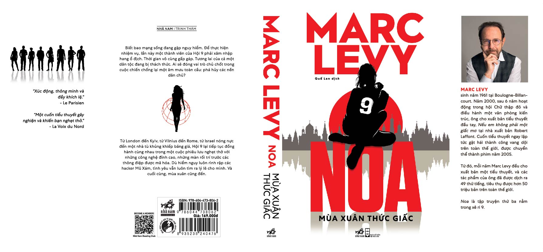 Sách - Noa - Mùa xuân thức giấc - Marc Levy - Nhã Nam Official
