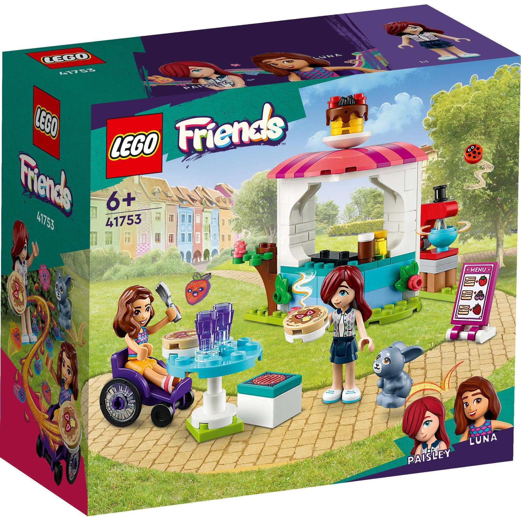 LEGO Friends 41753 Đồ chơi lắp ráp Tiệm bánh Pancake (157 chi tiết)