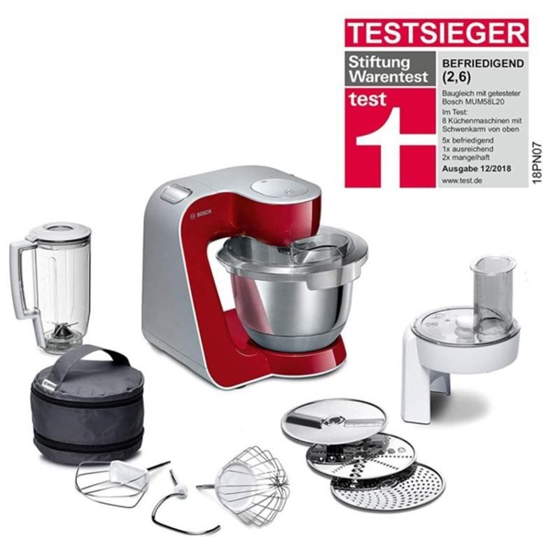 Máy Trộn Bột Đa Năng Boch MUM58720, Máy Nhào Bột, Đánh Trứng, Công Suất 1000W, 4 Tốc Độ, Dung Tích 3.9L, Nhập Đức