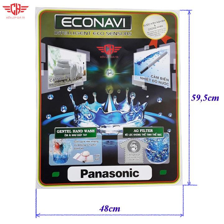 Miếng dán máy giặt Tem dán máy giặt tranh dán máy giặt panasonic nhiều mẫu