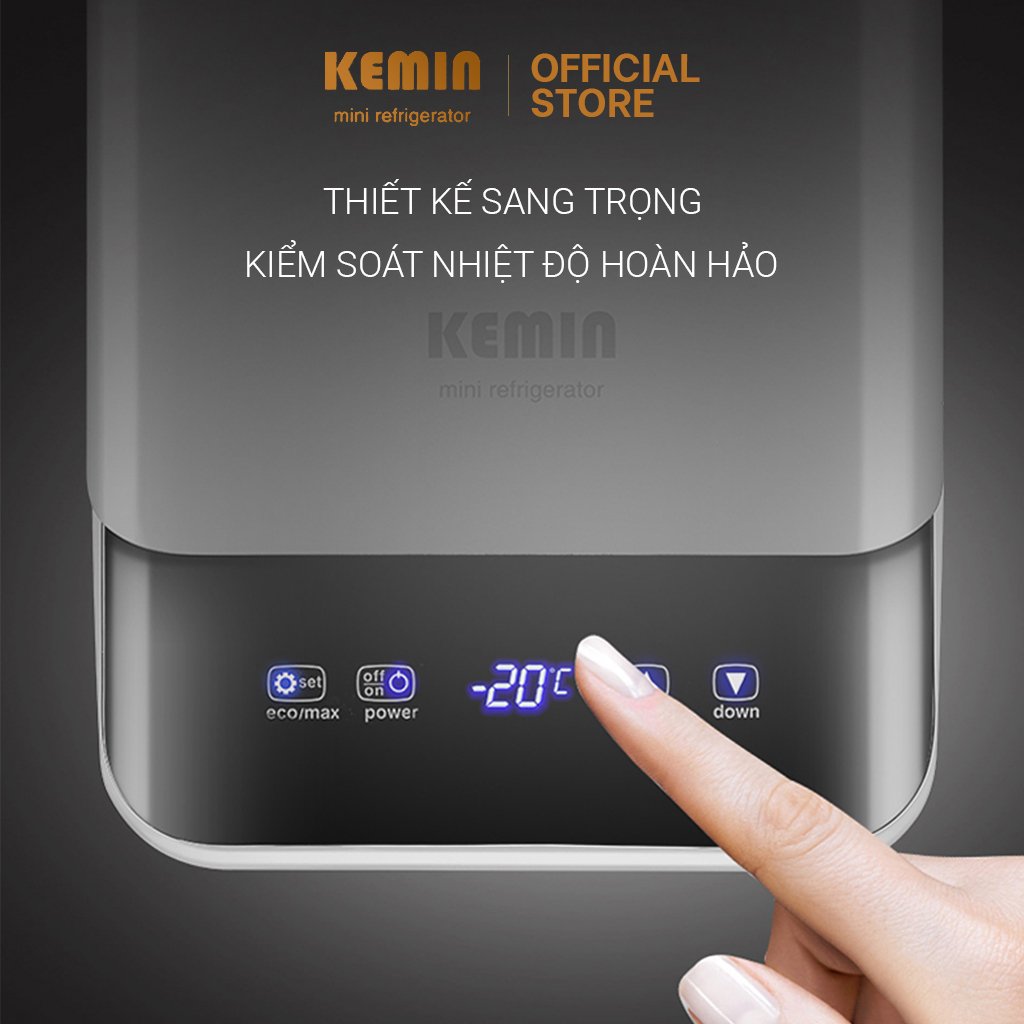 Tủ lạnh ô tô Kemin KM-26L Chính hãng - Làm đá siêu tốc