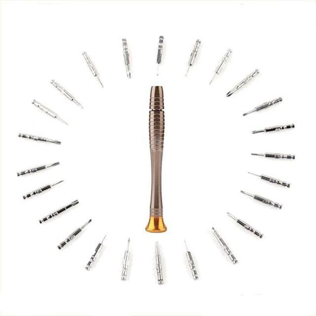 Bộ tua vít 25 in 1 bỏ túi chuyên dụng.