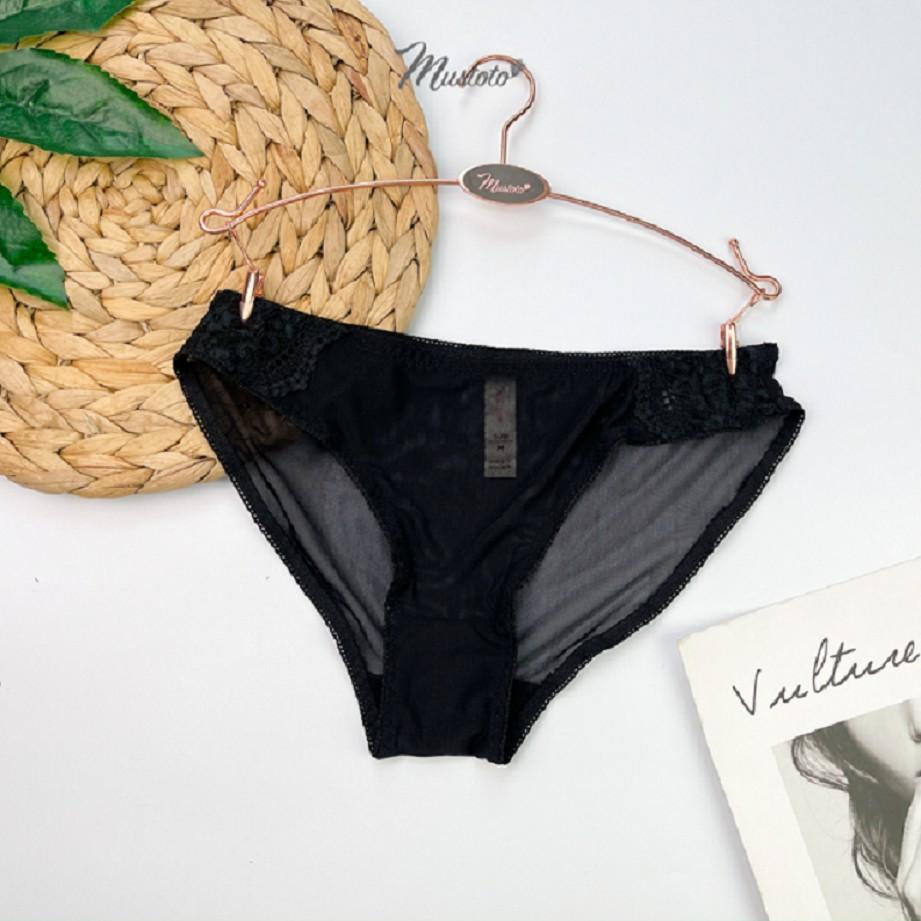 Combo 6 Quần Lót Nữ Lưới Phối Ren Trước Lưng Thấp Jasmine