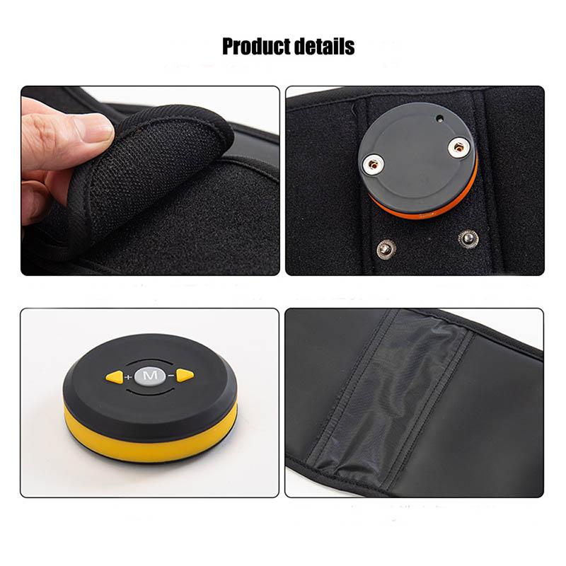Thông Minh USB Sạc EMS Thể Dục Kích Thích Máy Tập Rung Giảm Béo Toàn Thân Dây Tập Cơ Bụng Nam Nữ