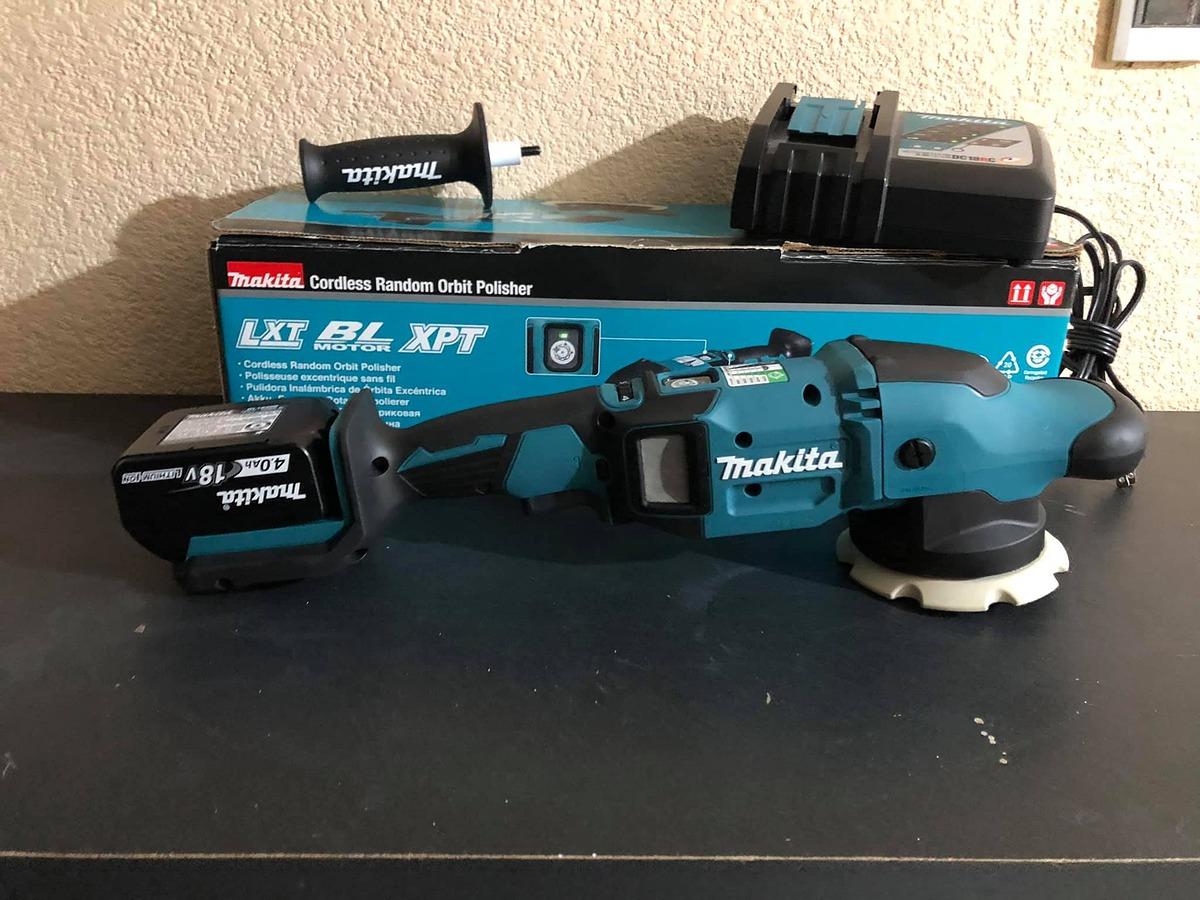 MÁY ĐÁNH BÓNG QUỸ ĐẠO TRÒN 125MM DÙNG PIN MAKITA DPO500RTE - HÀNG CHÍNH HÃNG