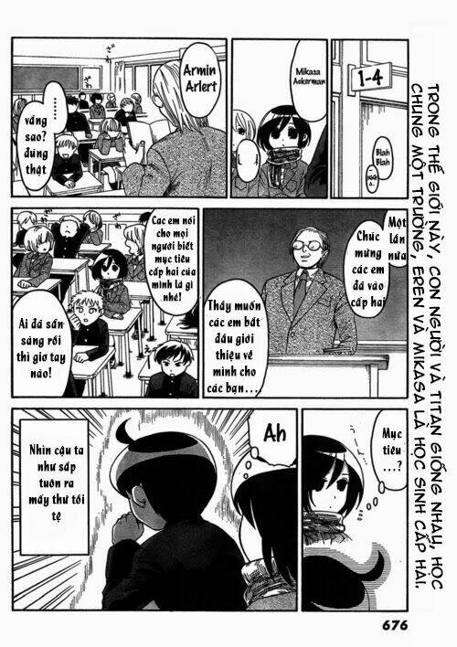 shingeki! kyojin chuugakkou chapter 2 3