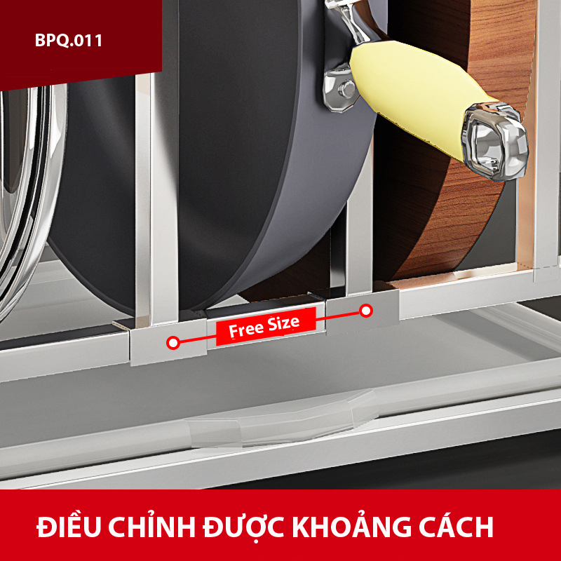 Giá dắt dao thớt inox 304 để bàn màu trắng kích thước 29 * 16 * 26cm