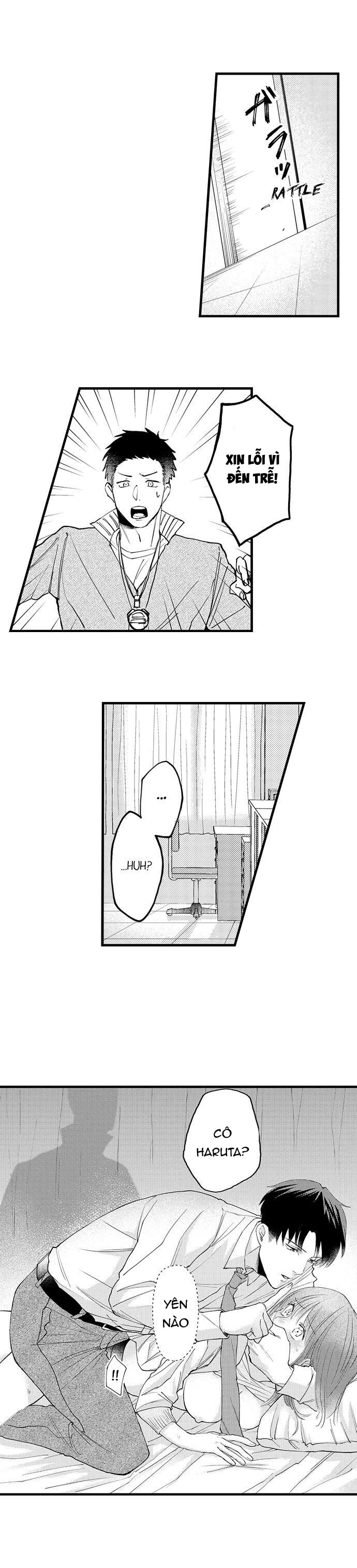 tháng 4, ngăn cách được xóa bỏ, em đã trở thành người lớn để có thể ôm cô (full) chapter 2.3 2