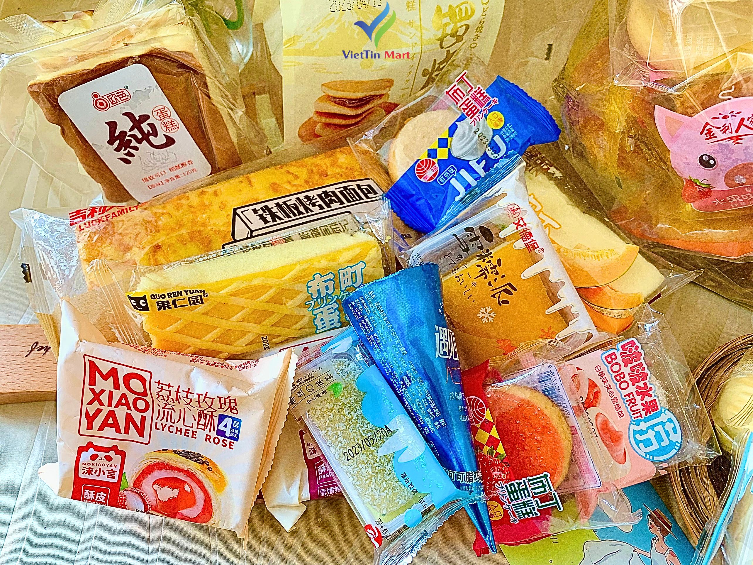 Bánh Đài Loan Mix Ngẫu Nhiên Nhiều Vị VIETTIN MART
