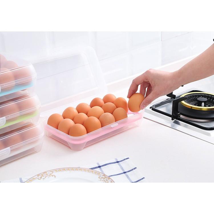 Khay nhựa đựng trứng 15 ngăn tủ lạnh
