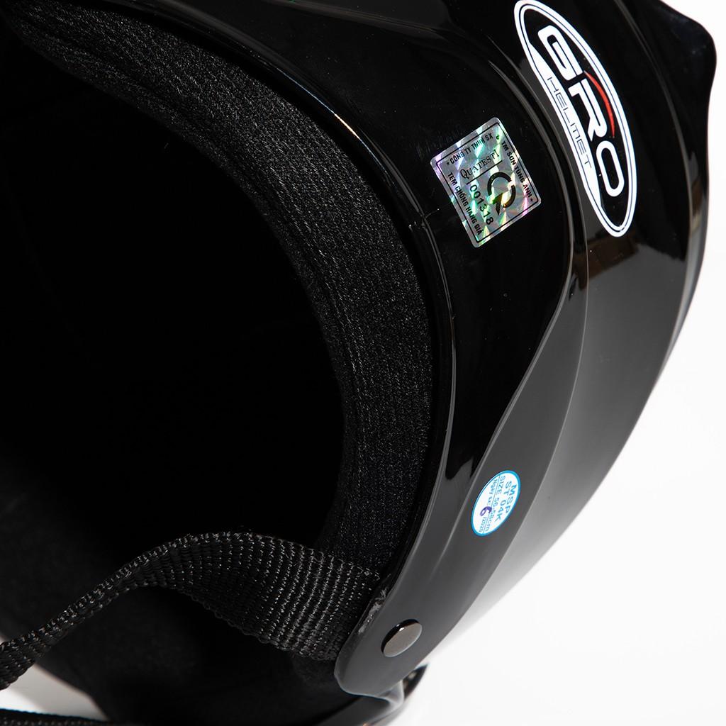 Mũ bảo hiểm nửa đầu GRO ST04K Sport, an toàn, có kính lượn, nhiều màu