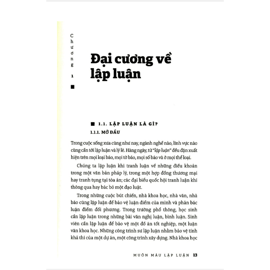 Muôn Màu Lập Luận
