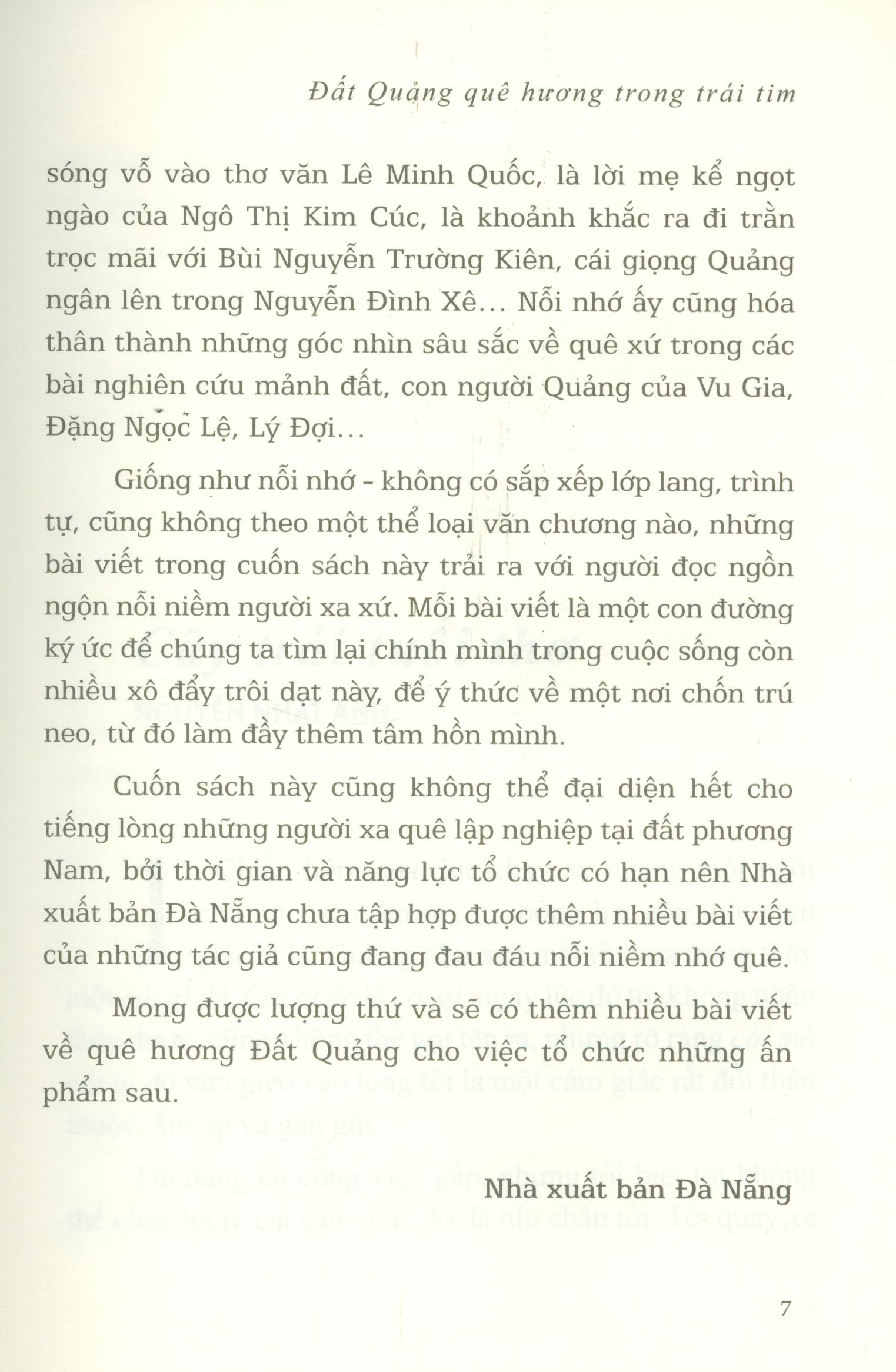 Đất Quảng-quê hương trong trái tim