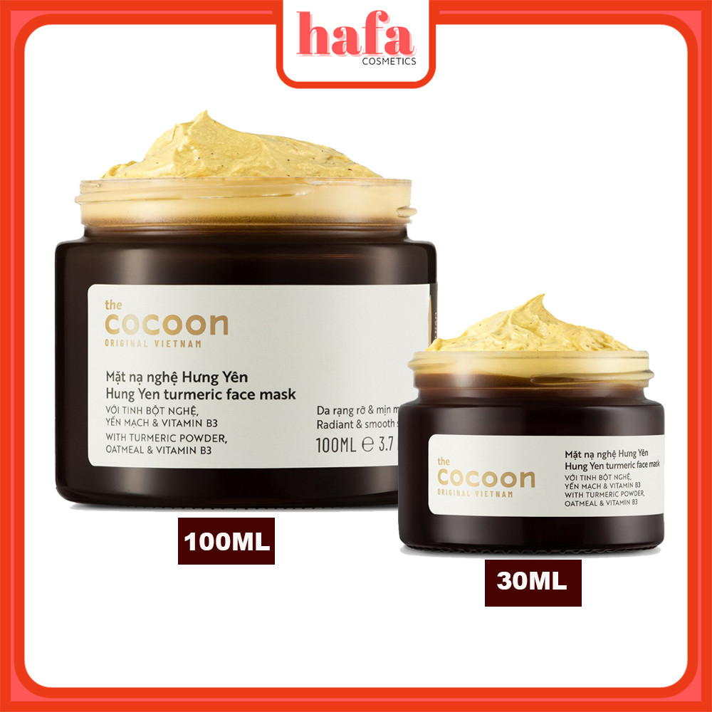 Mặt nạ nghệ Hưng Yên  giúp da rạng rỡ và  mịn màng Cocoon Hung Yen Turmeric Face Mask