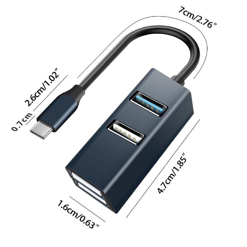 Bộ chia cổng USB 3.0 2.0 kèm phụ kiện chuyên dụng