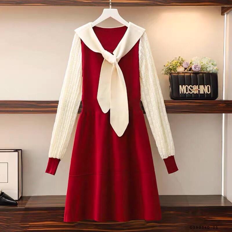 Váy len cho con bú ️kèm ảnh thật shop chụp