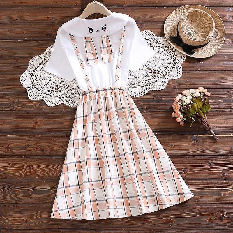 DONGSHOP HOT Cô gái ăn mặc mùa hè mỏng 2023 trẻ em phong cách tây cô gái váy công chúa trẻ em lớn váy thời trang mùa hè