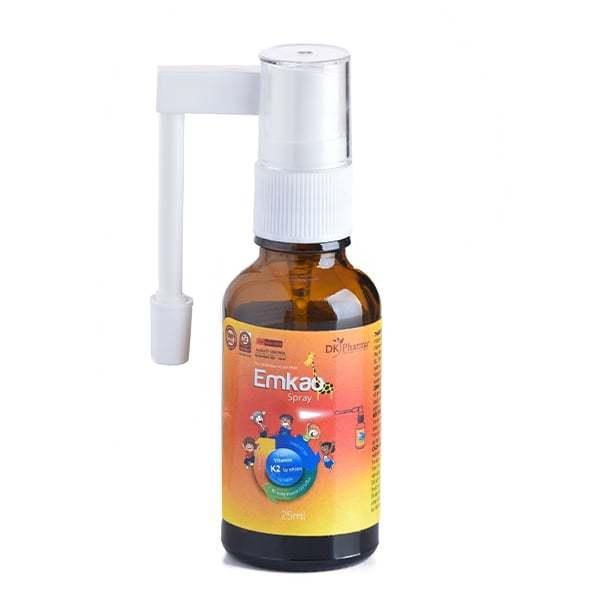 Emkao Spray Vitamin K3 D2 250ml Dạng Xịt Tiện Dụng