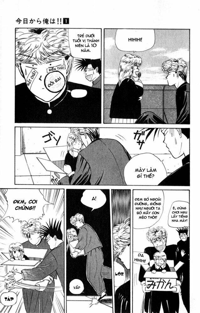 kyou kara ore wa - cặp bài trùng chapter 4 13