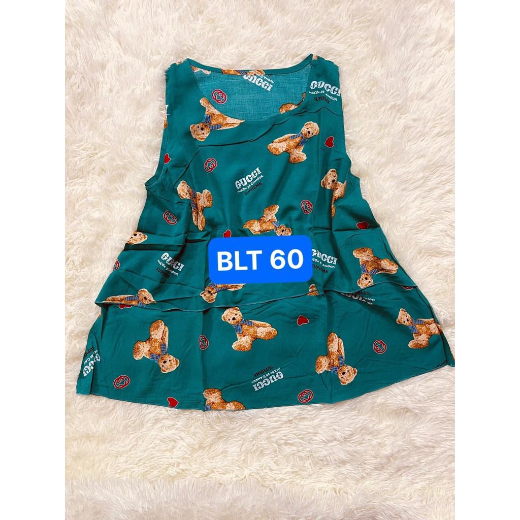 Đồ Bộ bầu Lanh thái họa tiết hàng đẹp