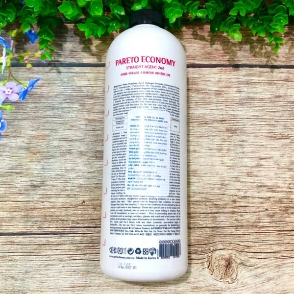 CẶP THUỐC UỐN TÓC PARETO ECONOMY HÀN QUỐC 500ml/1000ml