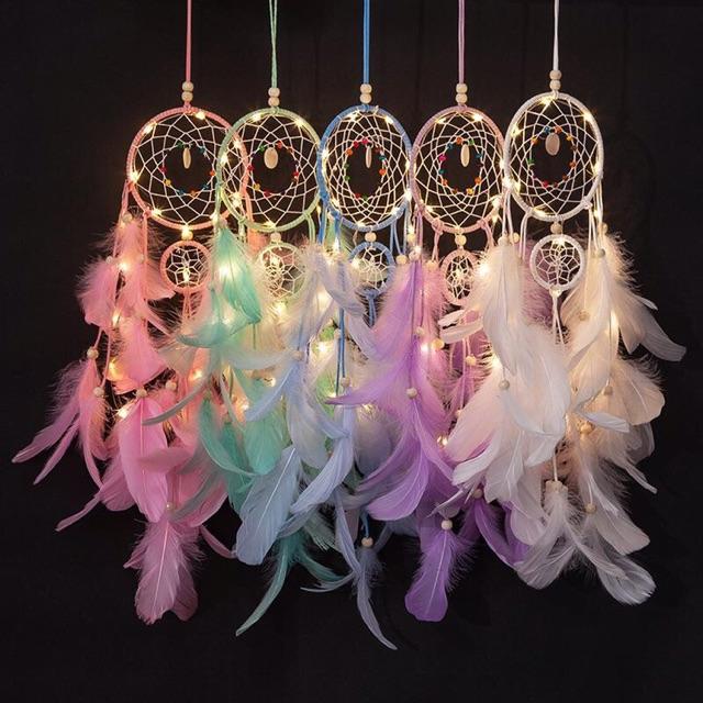 Đèn led chạy Pin ( gắn dreamcatcher - dài 1m)