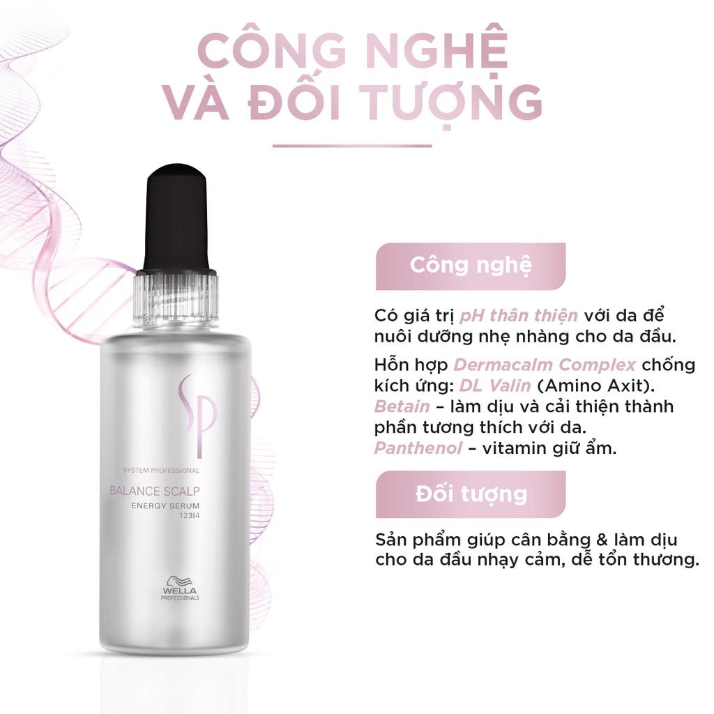 Serum Kích Thích Mọc Tóc SP Balance Scalp Cho Da Đầu Nhạy Cảm, Giảm Gãy Rụng Và Cân Bằng Độ Ẩm Energy Serum 100ml