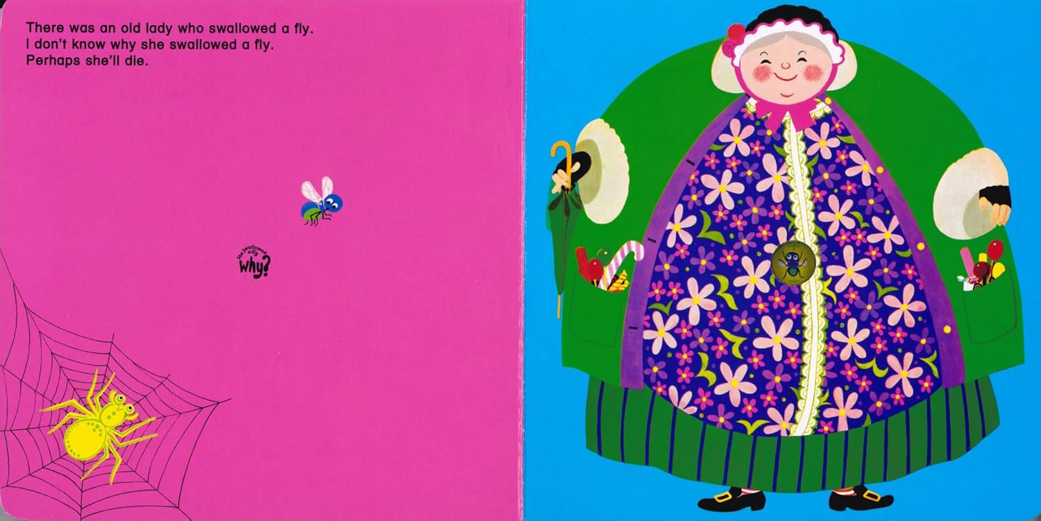 Sách tiếng Anh - There Was an Old Lady Who Swallowed a Fly