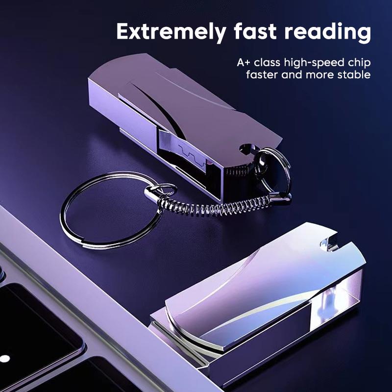 Metal USB 3.0 Flash Drive 2TB USB Disk Pen Drive 1TB High Speed Pendrive Waterproof Memory Sticks Usb Flash Disk For PC Laptop