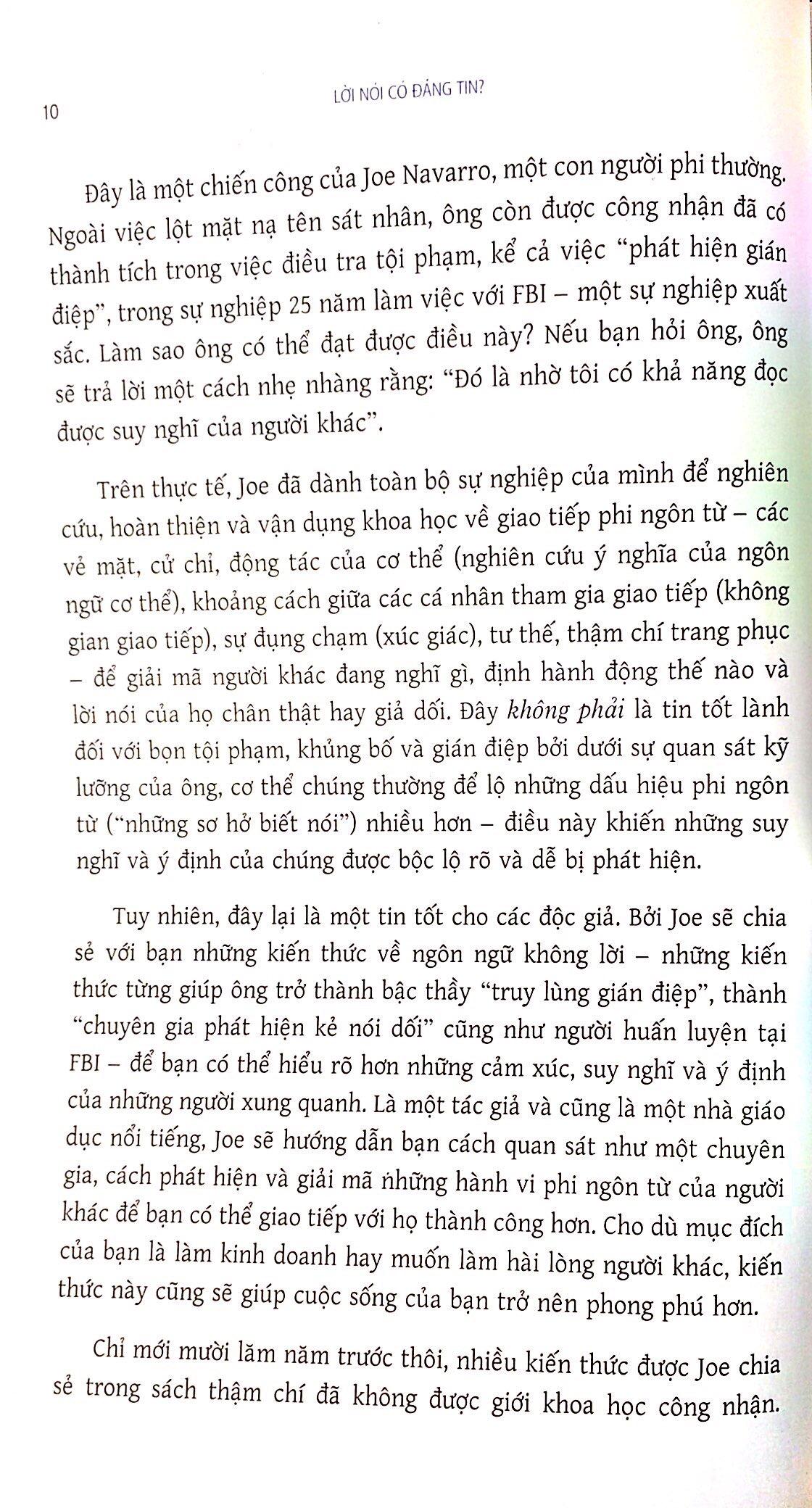 Lời Nói Có Đáng Tin