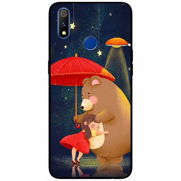 Ốp lưng dành cho Realme 3 mẫu Được Ôm Gấu