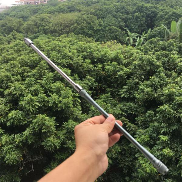 2pcs Aluminum Alloy Screw Type Gas Lantern Pole for Camping Hiking Picnic BBQ 20.5cm