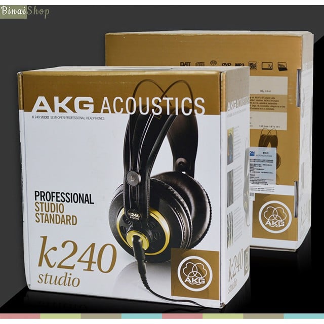 AKG K240 Studio - Tai Nghe Kiểm Âm Chuyên Nghiệp - Hàng chính hãng