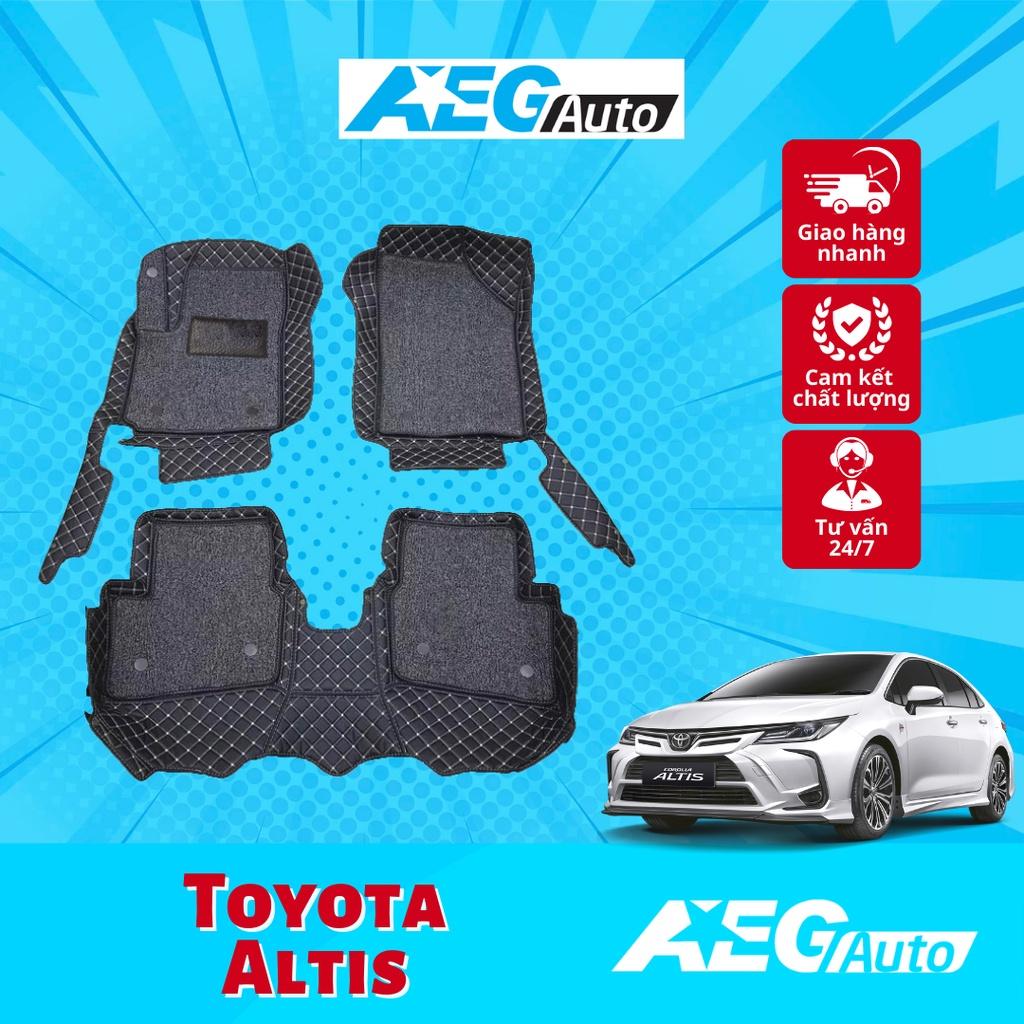 Thảm Lót Sàn Ô Tô 5d 6d Toyota Altis Không Mùi Không Thấm Nước Bền Đẹp