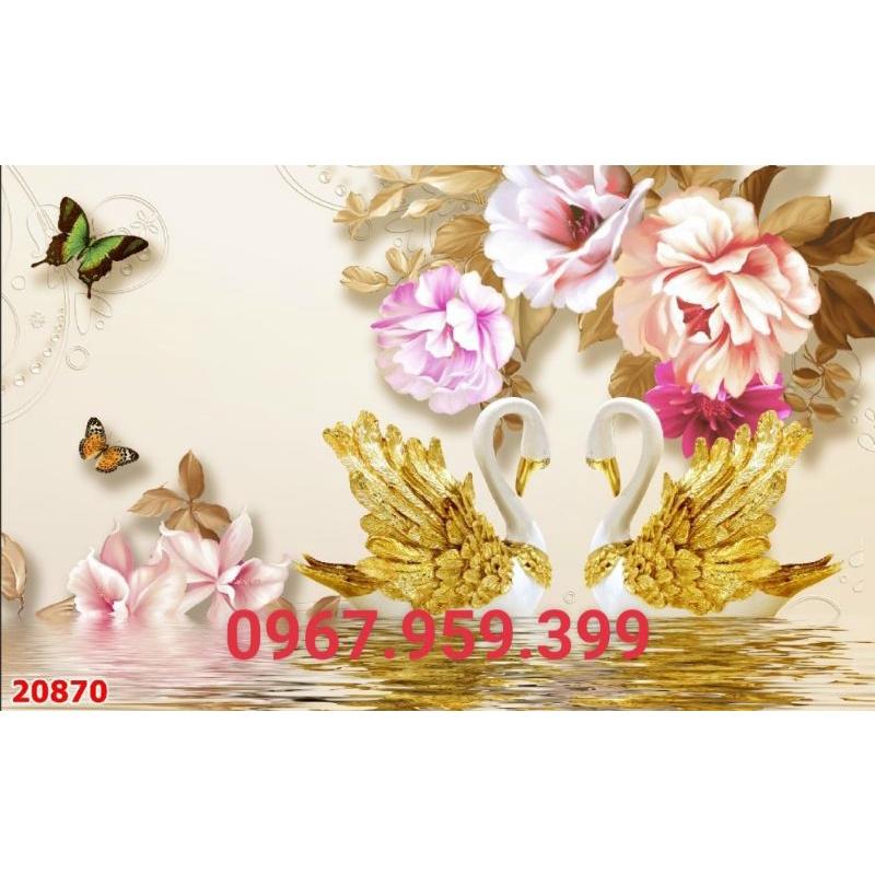 Tranh dán tường 3D