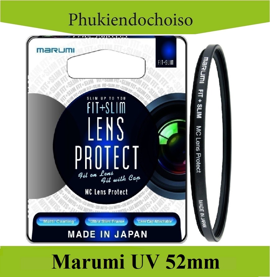Kính lọc Marumi Fit and Slim MC Lens protect UV - Hàng chính hãng