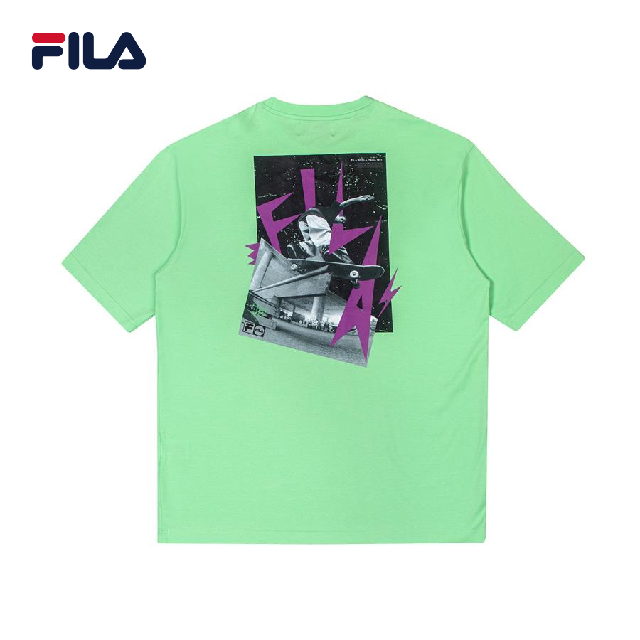 Áo thun tay ngắn thời trang unisex Fila SHORT SLEEVE TEE - FW2RSE4041X-MGR